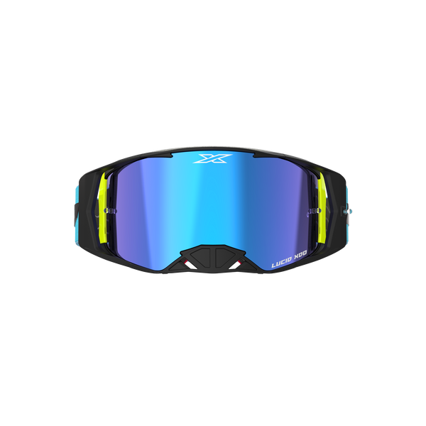 Lucid Goggle LUCID TM Flo Fade Blue - Blue Mirror Lens - EKS