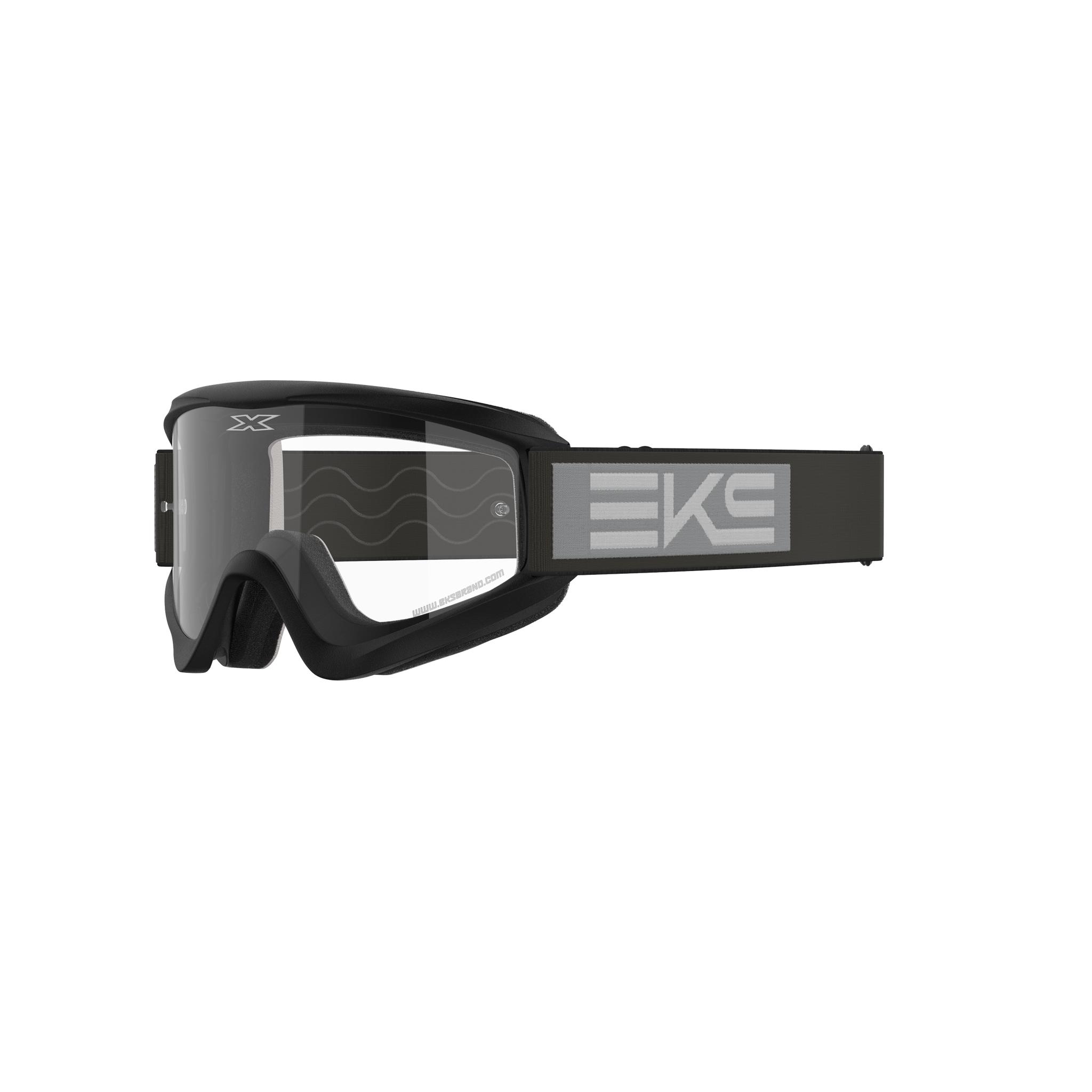EKS Brand GOX Flat-Out Goggle EKS Black Grey