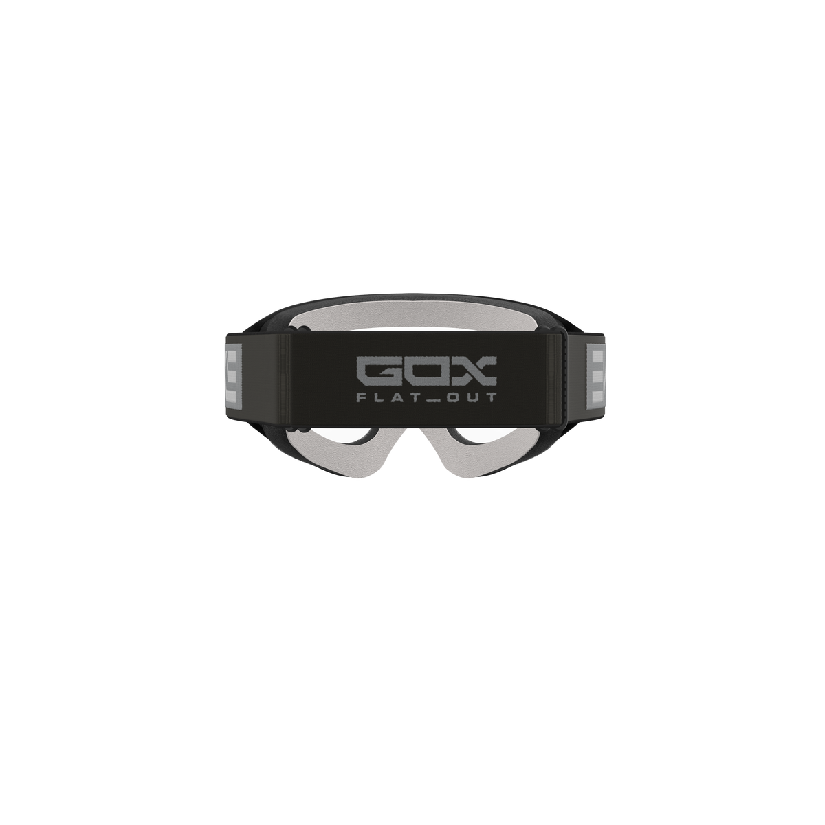 GOX Flat-Out Goggle EKS Black Grey - Clear