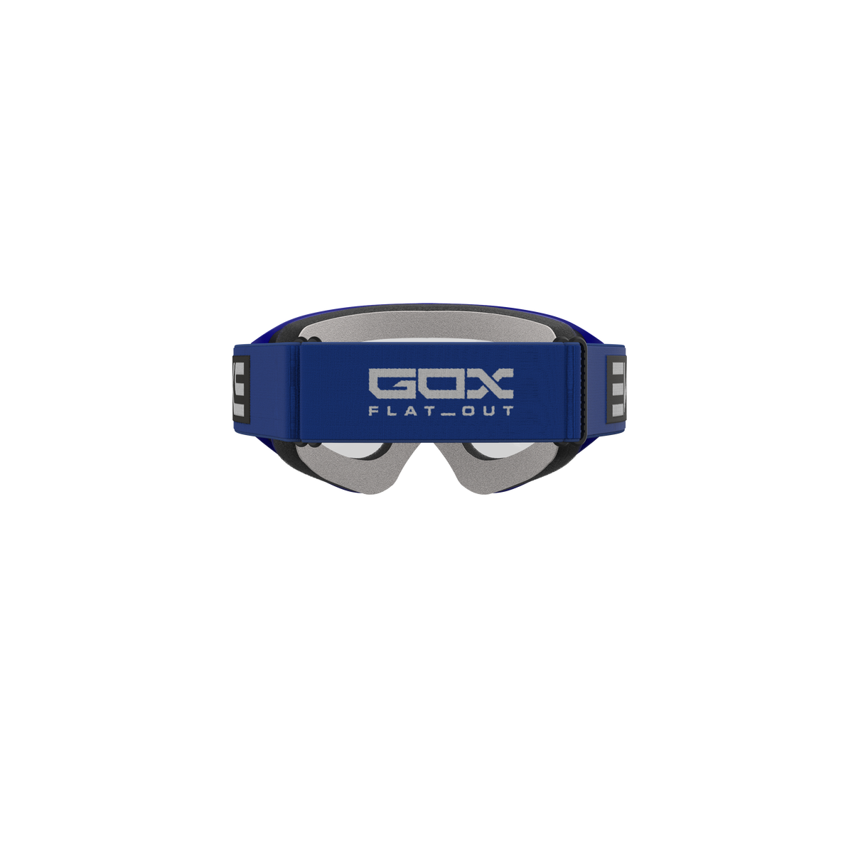 GOX Flat-Out Goggle EKS Blue Black - Clear