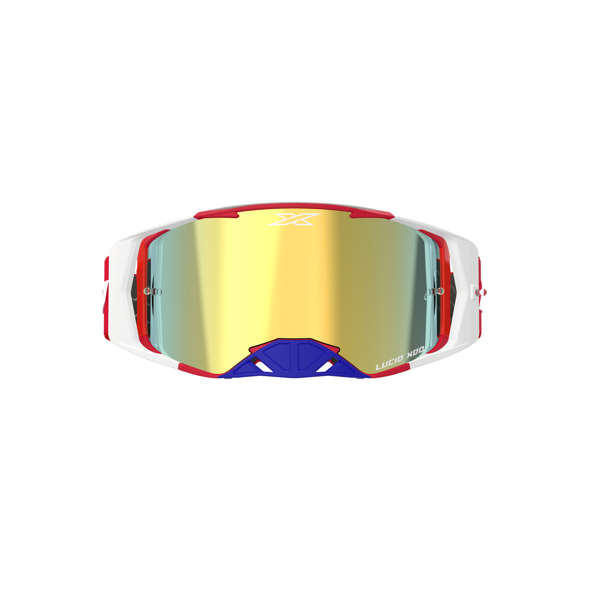 lucid goggles Lucid Goggle LUCID TM RWB - Gold Mirror Lens