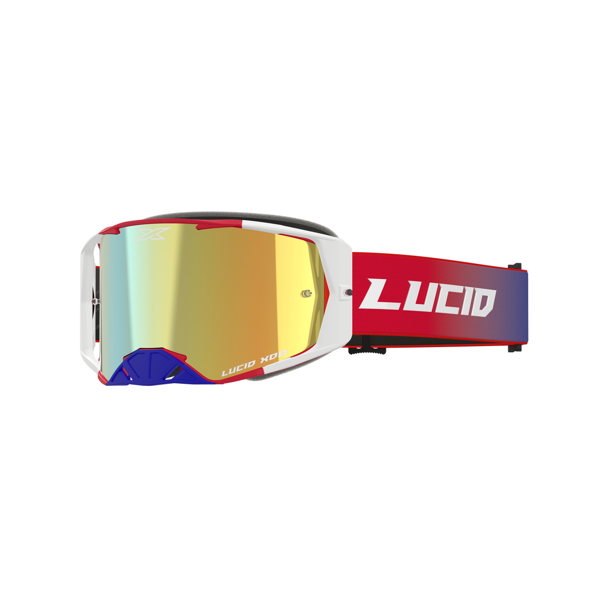 Lucid Goggle LUCID TM RWB - Gold Mirror Lens