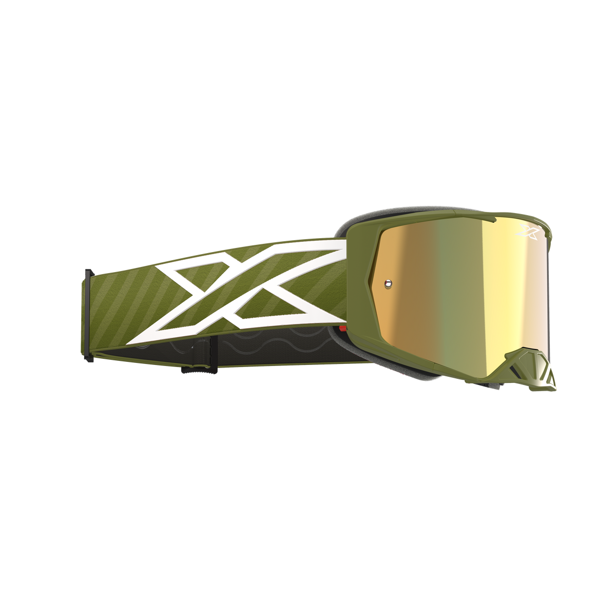 Lucid Goggle Signature Edition Military Appreciation - Gold Mirror Lens