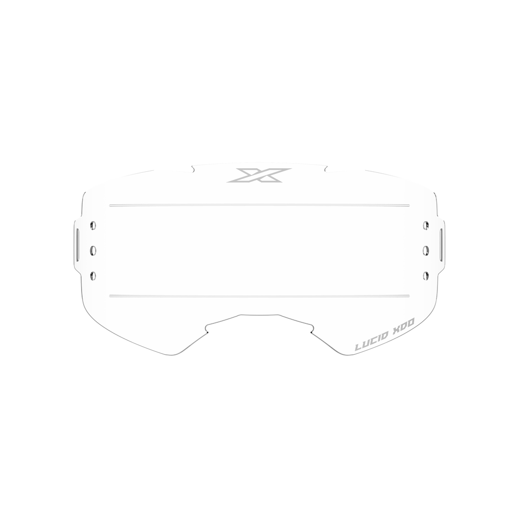 EKS Brand Zip-Off System Dual Pane Lens for Lucid Goggle