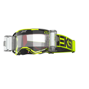 100 goggles roll off Lucid Goggle Race Pack Flo Yellow, Black - Zip Off