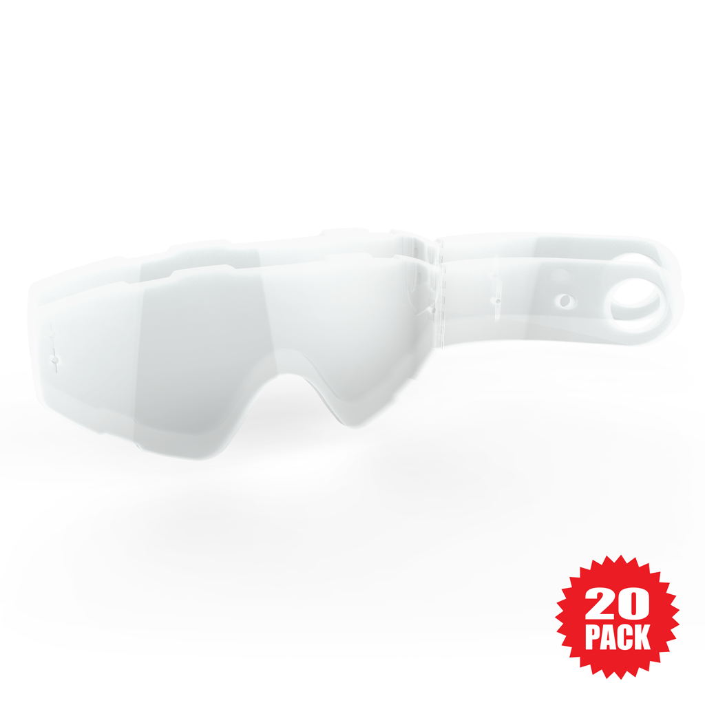 EKS Brand Tear Offs for GOX, EKS-S, and XGROM goggles