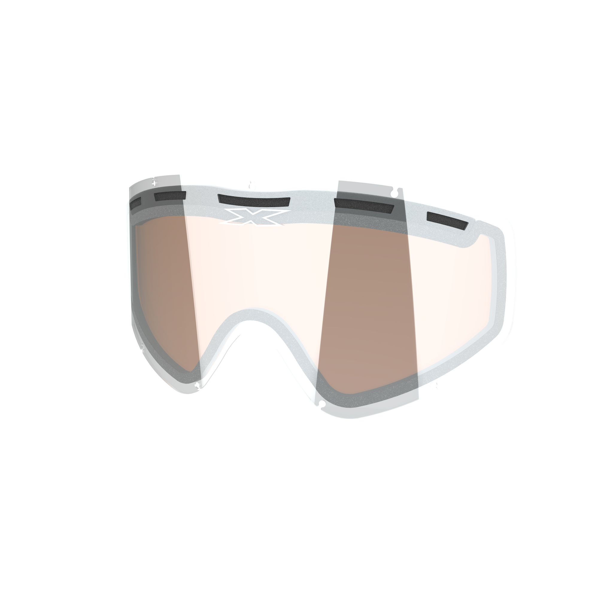 dual lens ski goggles EKS Brand GOX/EKS-S Goggle Vented Dual-Pane WINTER Lens Persimmon Tint