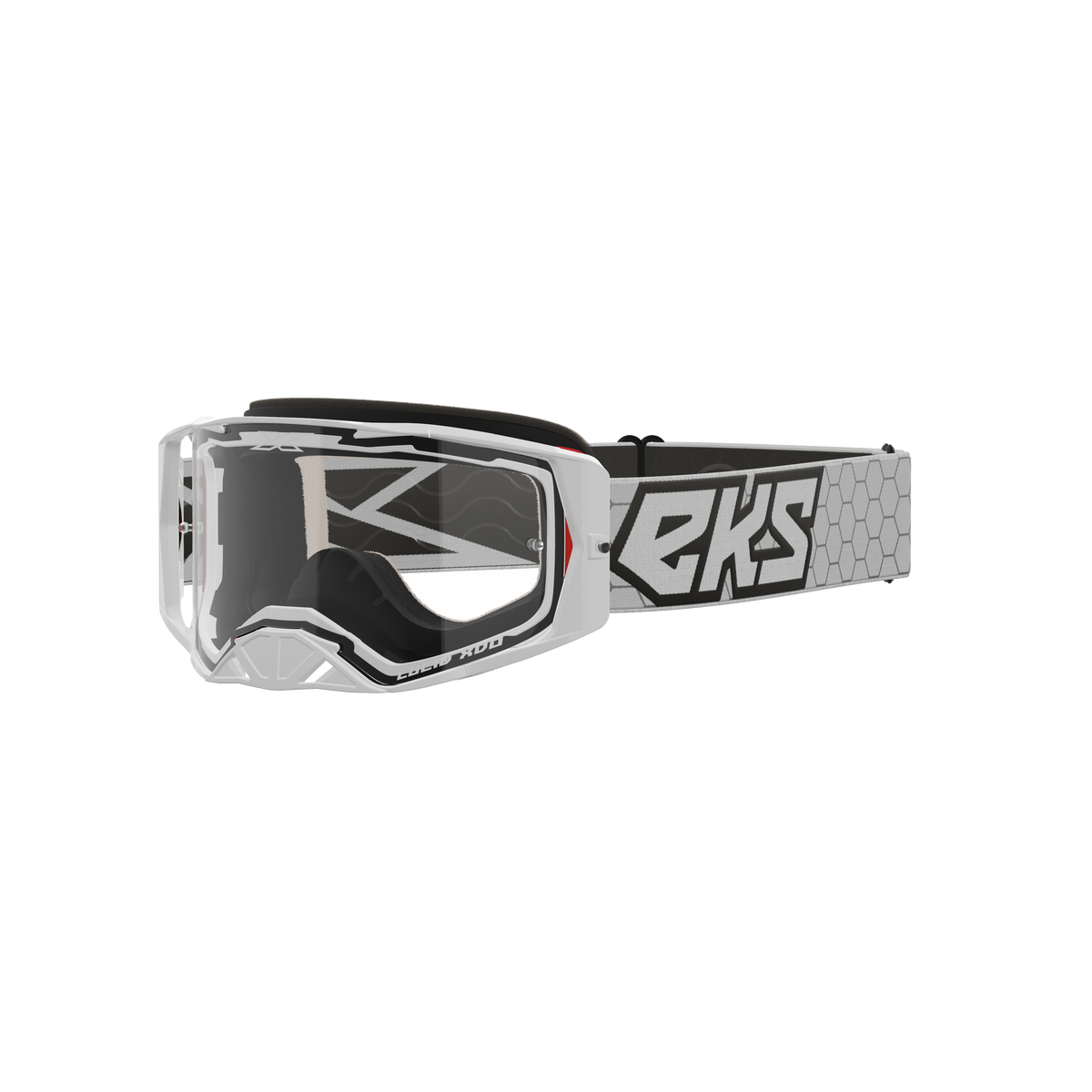 Lucid Goggle Bright White - Clear Lens