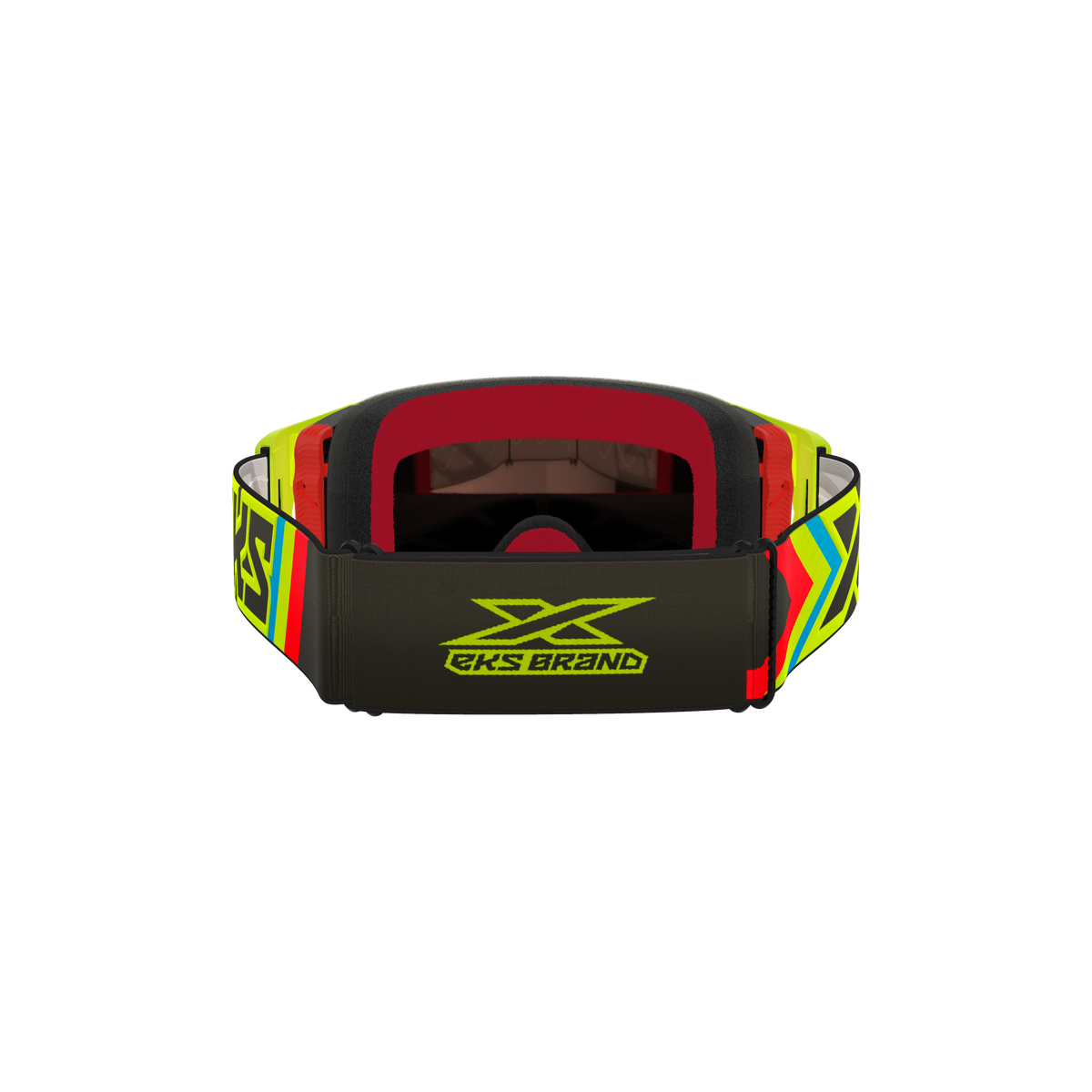 Lucid Goggle Flo Fire - Red Mirror Lens