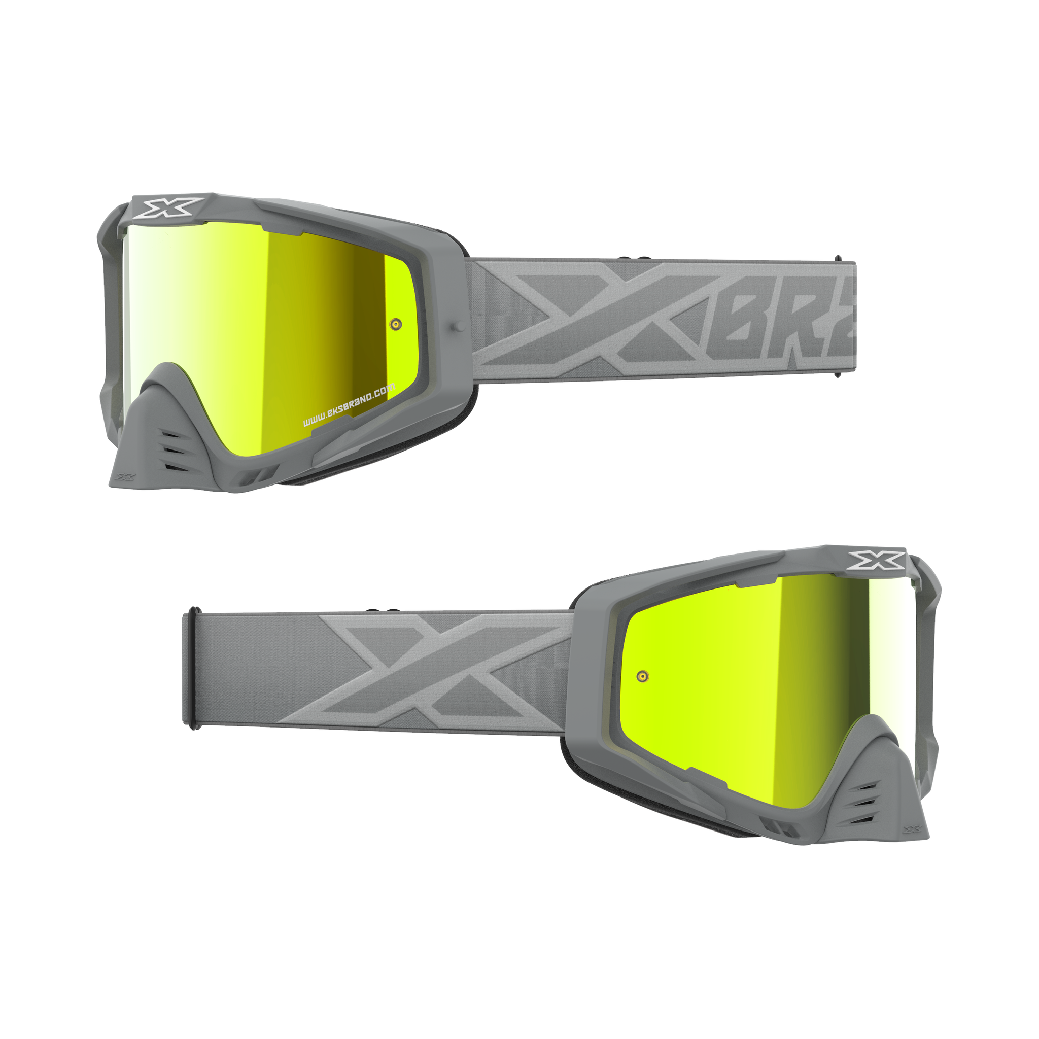 eks brand goggles EKS-S Goggle Grey & Silver